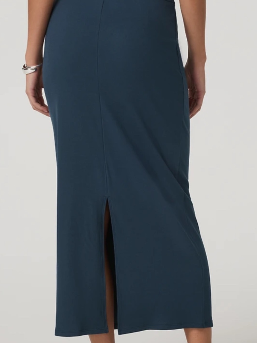 Vuori Pose Column skirt ocean blue size medium - Picture 3 of 8